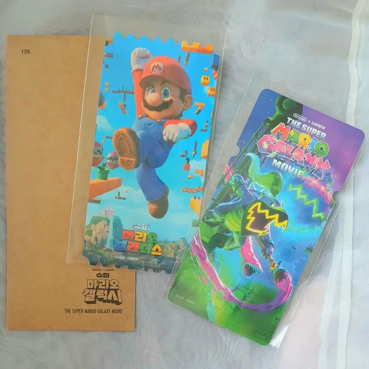 [BUNJANG] Super Mario Bros. Signature Ticket 3-Piece Bundle Set / 슈퍼마리오 시그니처 티켓 3종 일괄