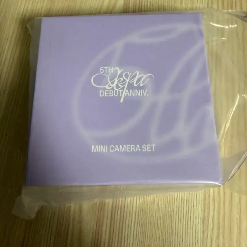 [BUNJANG] Aespa 5th Anniversary Mini Camera Photocard / 판매)에스파 5주년 미니카메라 포카X
