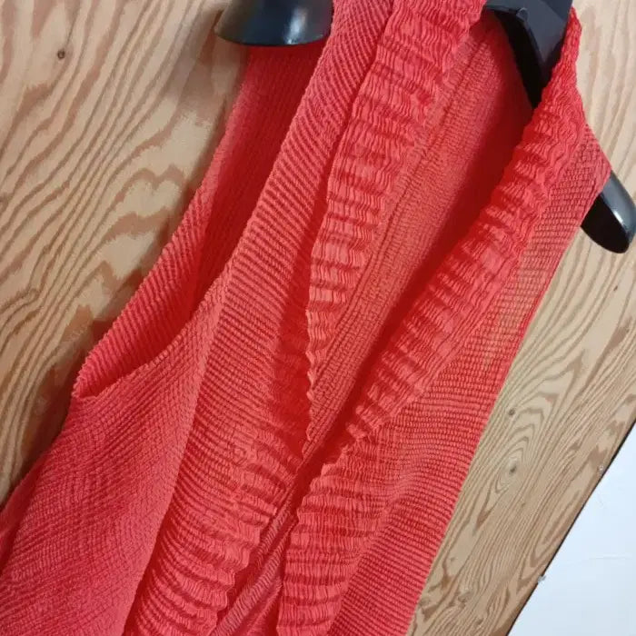 [BUNJANG] Yoits Pleats Shawl Vest / 요이츠 플리츠 숄 베스트