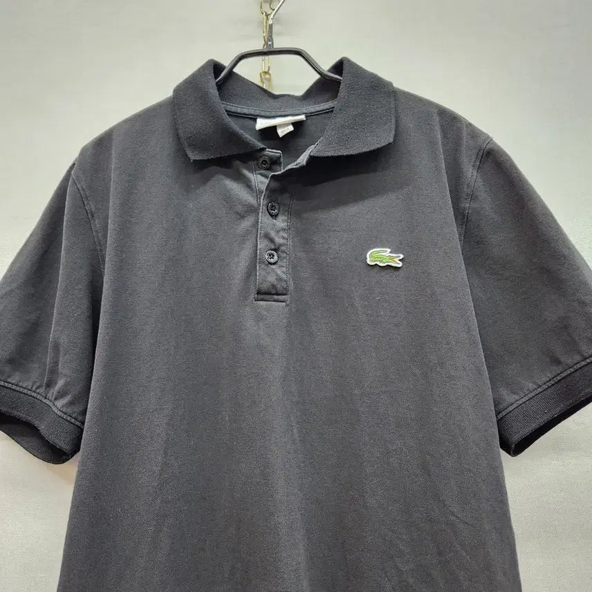 [BUNJANG] Lacoste Logo Slim Fit Short Sleeve Polo Shirt Size L / 라코스테 로고 슬림핏 반팔카라 6(L)