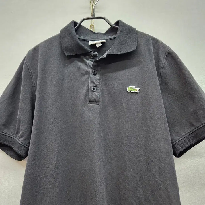 [BUNJANG] Lacoste Logo Slim Fit Short Sleeve Polo Shirt Size L / 라코스테 로고 슬림핏 반팔카라 6(L)