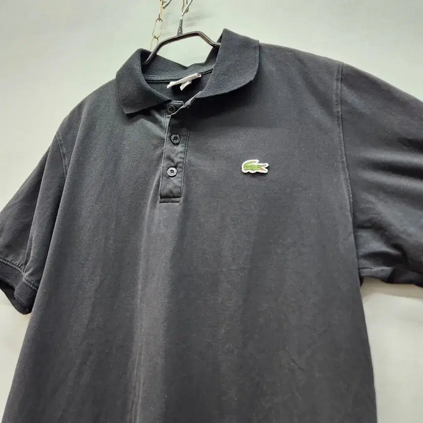 [BUNJANG] Lacoste Logo Slim Fit Short Sleeve Polo Shirt Size L / 라코스테 로고 슬림핏 반팔카라 6(L)