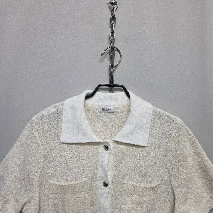 [BUNJANG] Sistina Short Sleeve Cardigan / 시스티나 반팔 가디건