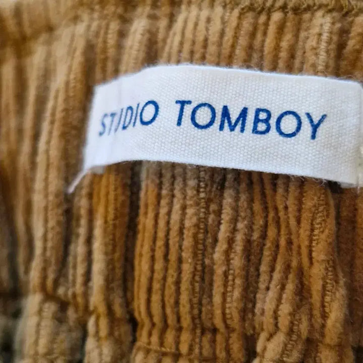 [BUNJANG] Studio Tomboy Corduroy Jogger Pants Brown / 스튜디오톰보이 코듀로이 조거 팬츠 브라운