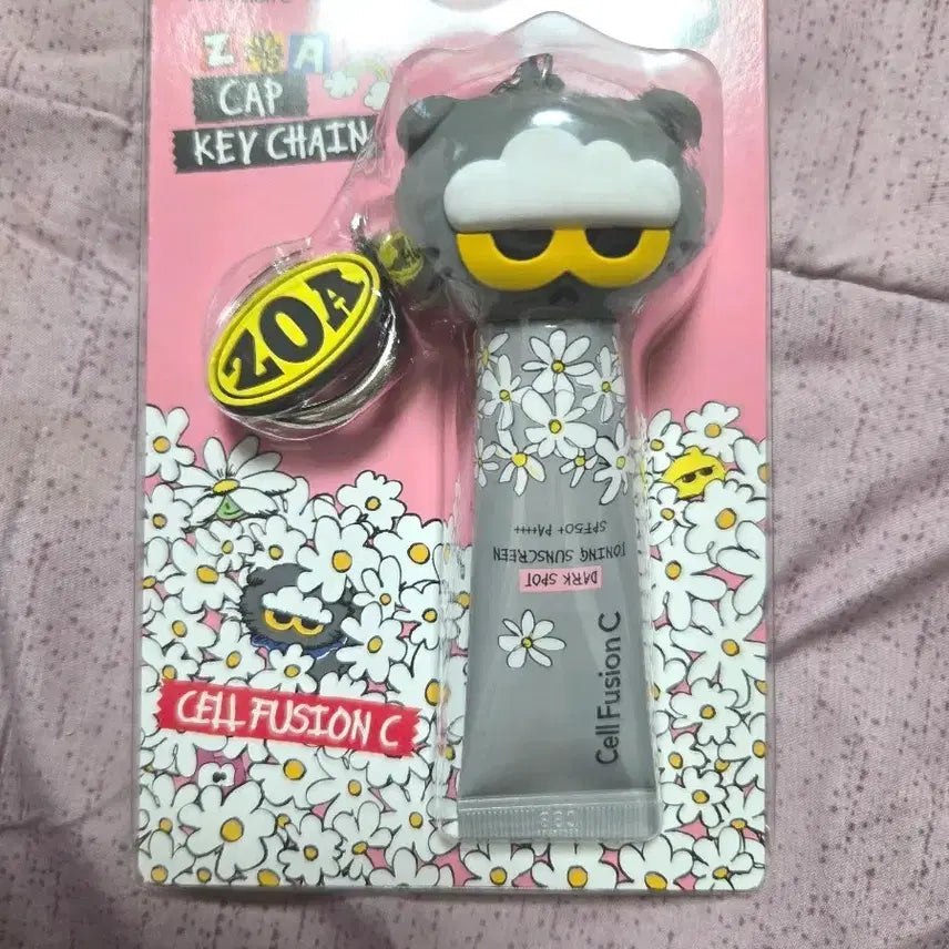 [BUNJANG] Cell Fusion C Joan Friends Cap Keyring / 셀퓨전씨 조앤프렌즈 캡 키링