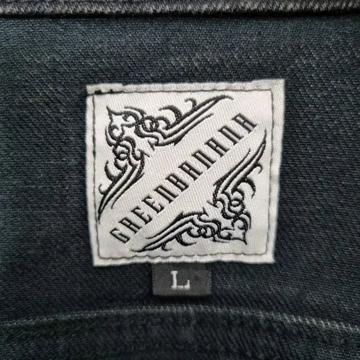 [BUNJANG] Green Banana Black Denim Jacket L / 그린바나나 흑청 자켓