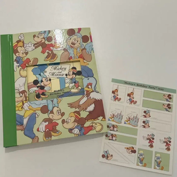 [BUNJANG] Disney Authentic Vintage Photo Album Mickey Mouse &amp; Friends / 디즈니 정품 빈티지 포토 앨범 미키미니 미키마우스 구피