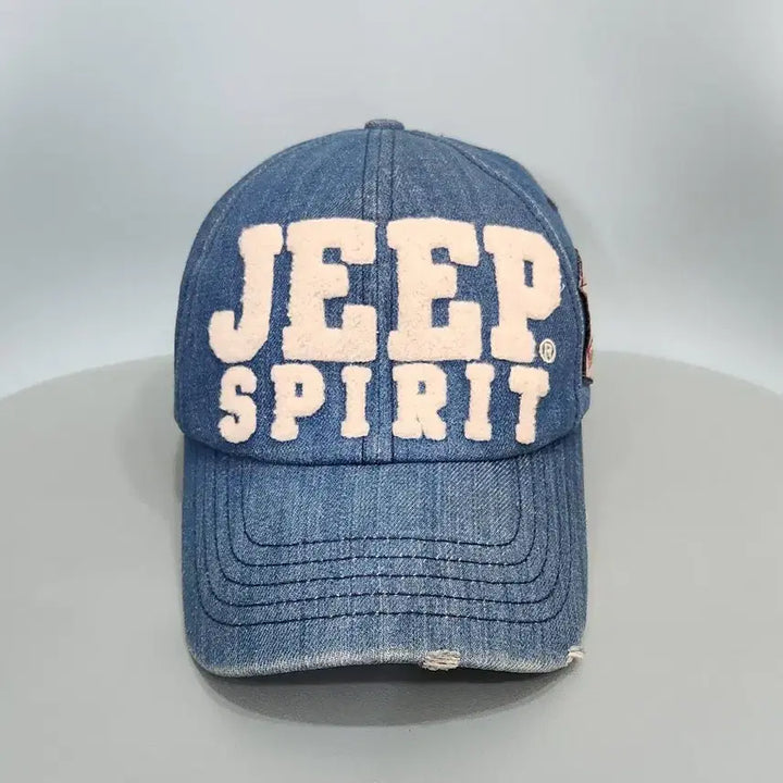 [SOLD OUT] 지프 JEEP 성조기 데님 볼캡 야구 모자