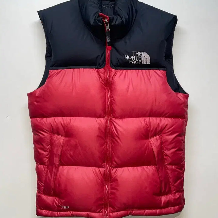 [BUNJANG] The North Face Red Padded Vest / 노스페이스 레드 패딩 조끼