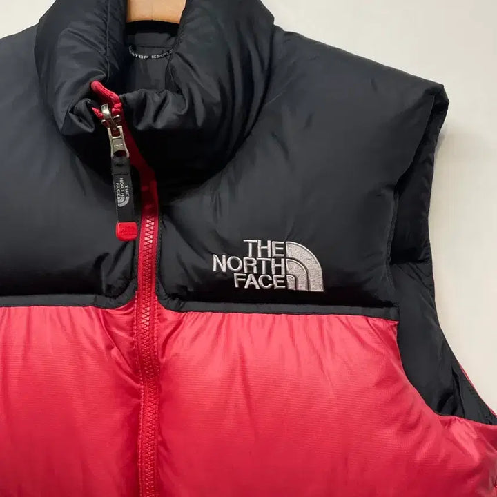 [BUNJANG] The North Face Red Padded Vest / 노스페이스 레드 패딩 조끼