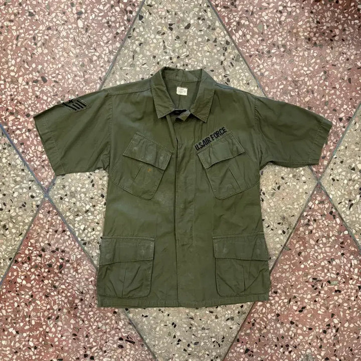 [BUNJANG] 1970s US Military Jungle Fatigue Jacket (Medium-Short) / 70s 정글퍼티그자켓 4th (Medium-Short)