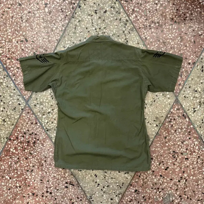 [BUNJANG] 1970s US Military Jungle Fatigue Jacket (Medium-Short) / 70s 정글퍼티그자켓 4th (Medium-Short)