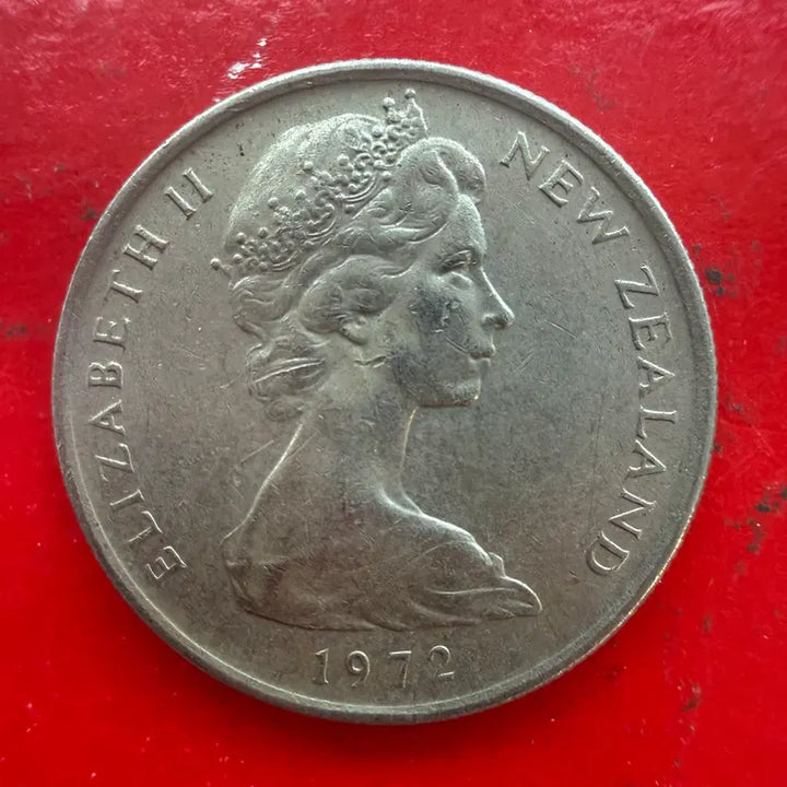 [BUNJANG] 1972 New Zealand 5 Cent Lizard Coin / 1972 뉴질랜드 5센트 도마뱀 동전 M2338