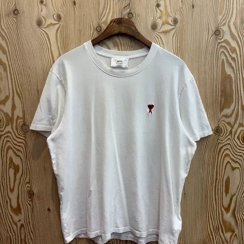 [BUNJANG] AMI Paris Small Heart Logo T-Shirt XL / 아미 스몰 하트 로고 티셔츠