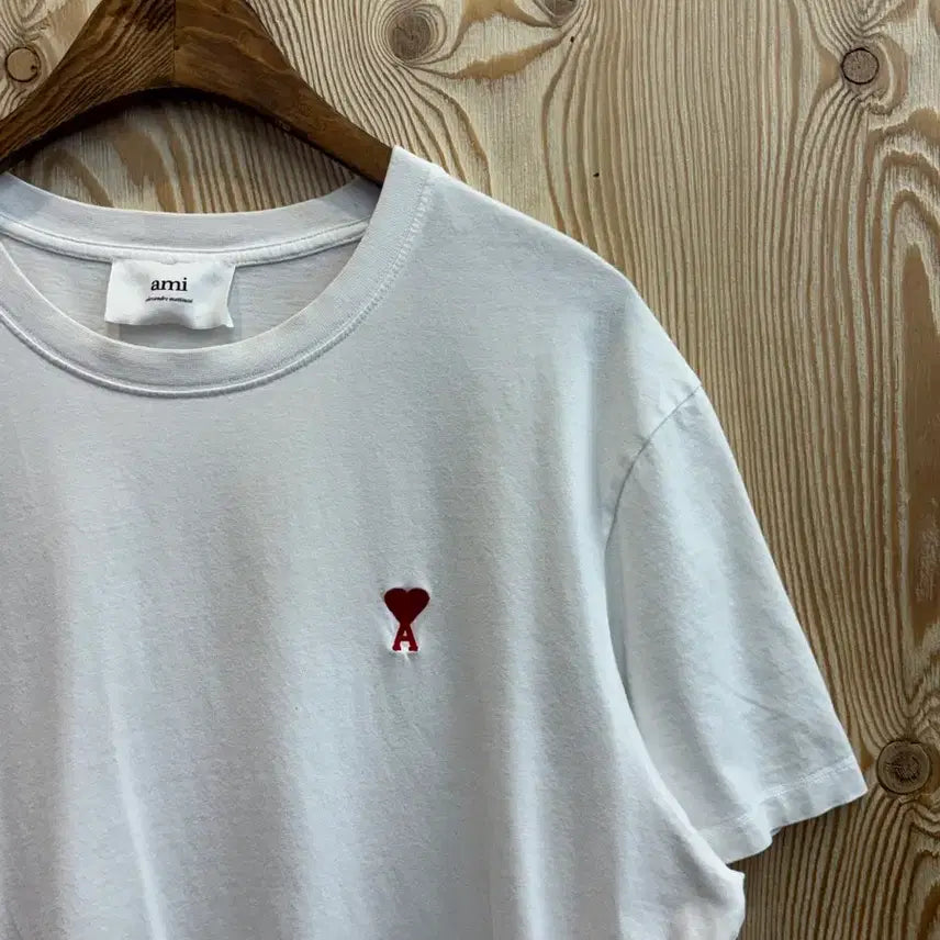 [BUNJANG] AMI Paris Small Heart Logo T-Shirt XL / 아미 스몰 하트 로고 티셔츠