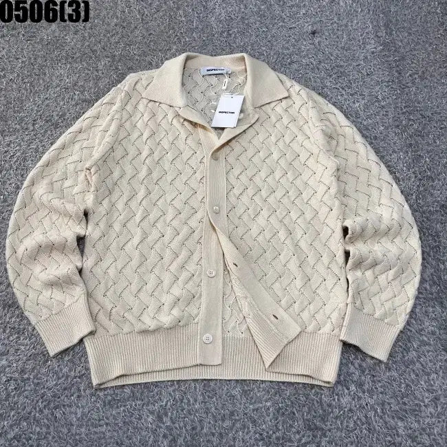 [BUNJANG] Inspector Knit Cardigan / 인스펙터 니트 가디건
