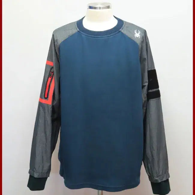 [BUNJANG] Spider Navy Sweatshirt Size 105 / 스파이더/곤색 맨투맨티셔츠/105사이즈/따봉구제(B-4)