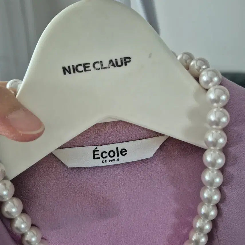 [BUNJANG] A.Cole de Paris Silk Blend Blouse - Size S / 애꼴드파리 블라우스 S 미착용