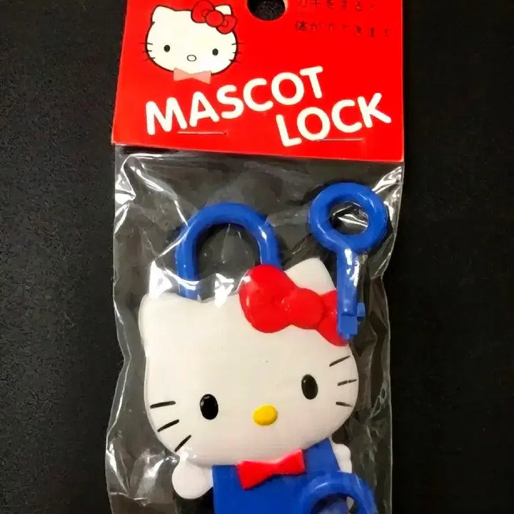 [BUNJANG] Hello Kitty Magnet Lock and Key Set / 키티 자물쇠, 키티 열쇠, 키티 자석