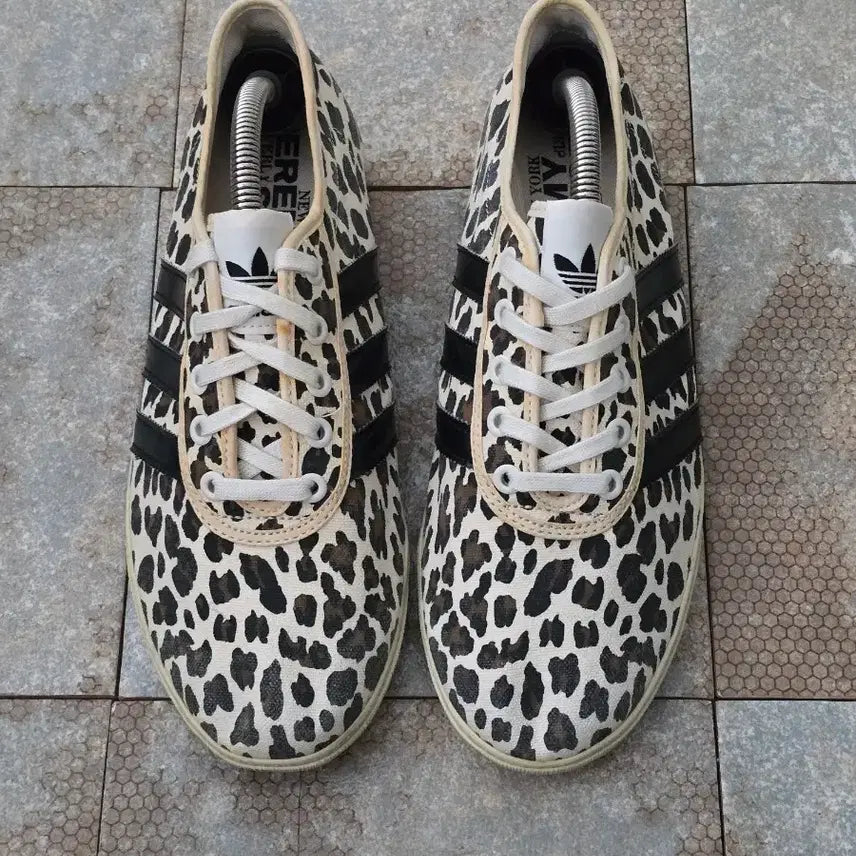 [BUNJANG] Adidas x Jeremy Scott Leopard Padded Sole Sneakers / (245)아디다스 제레미스캇 레오파드 p솔 스니커즈