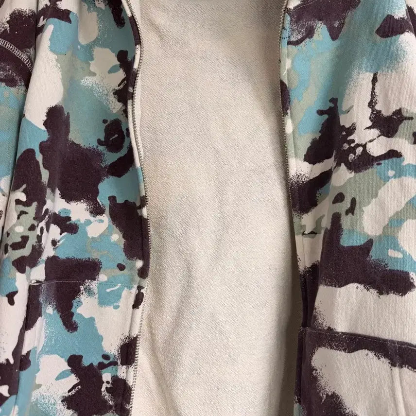 [BUNJANG] BAPE Shark Multi Camo Full Zip Hoodie / 베이프 샤크 멀티 카모 후드집업