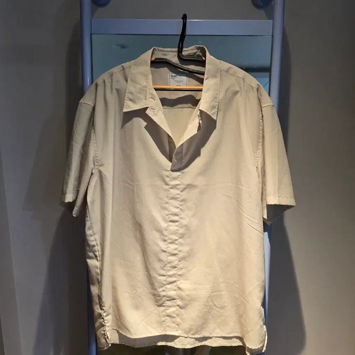 [BUNJANG] Open Collar Short Sleeve Shirt XL / 오픈칼라 반팔셔츠 105