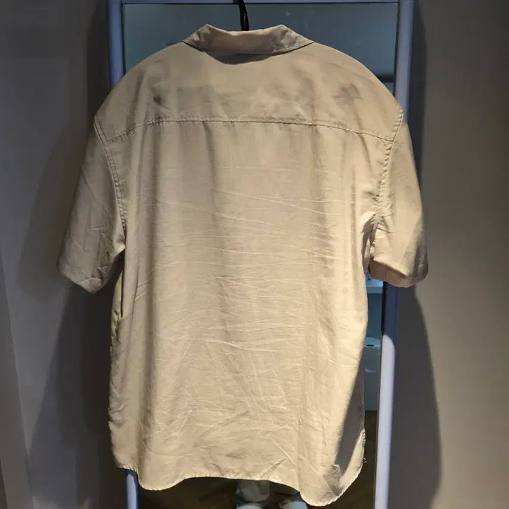 [BUNJANG] Open Collar Short Sleeve Shirt XL / 오픈칼라 반팔셔츠 105