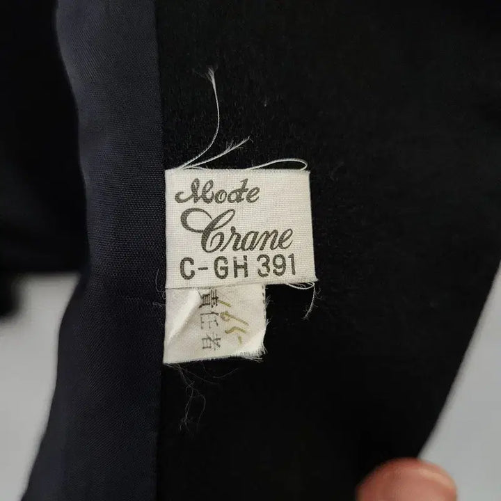 [BUNJANG] Vintage Ethnic Embroidery Collar Slim Fit Chic Black Blazer / 빈티지 에스닉 자수카라 슬림핏 시크 블랙 블레이저