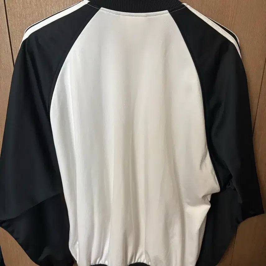 [BUNJANG] Adidas Vintage White Black Track Top Jacket / ADIDAS 아디다스 레어 흰검 올드져지 트랙탑