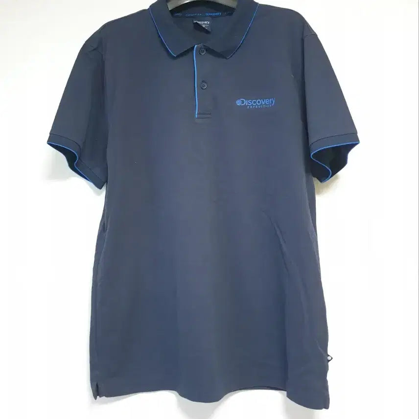 [BUNJANG] Discovery Collar Neck T-Shirt / 디스커버리카라넥티셔츠