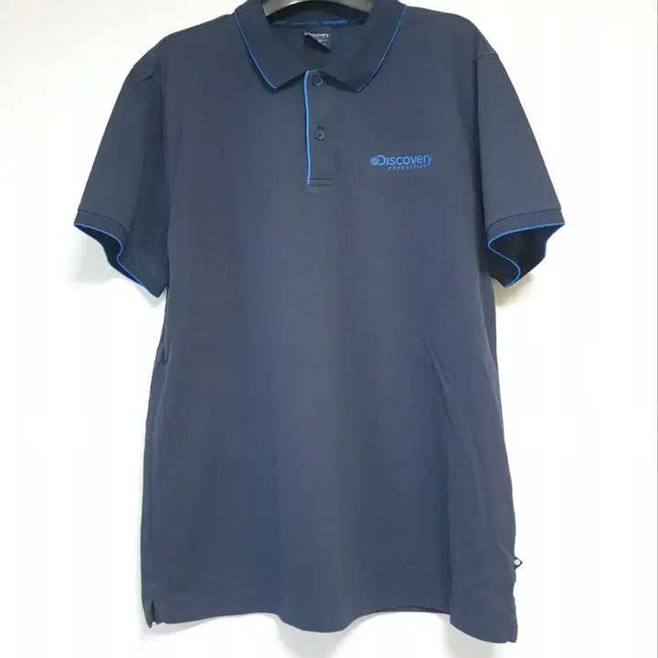 [BUNJANG] Discovery Collar Neck T-Shirt / 디스커버리카라넥티셔츠