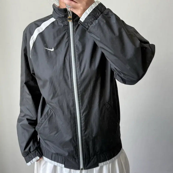 [BUNJANG] Nike Swoosh Windbreaker Jacket / [M] 나이키 스우시 바람막이