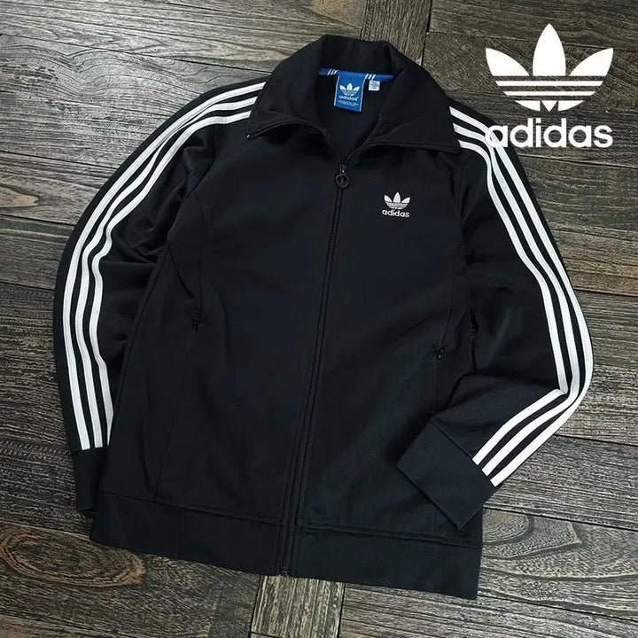 [BUNJANG] Adidas Europa Jersey Track Top Full-Zip Jacket Black / 아디다스 유로파 져지 트랙탑 집업 자켓 블랙 M20421
