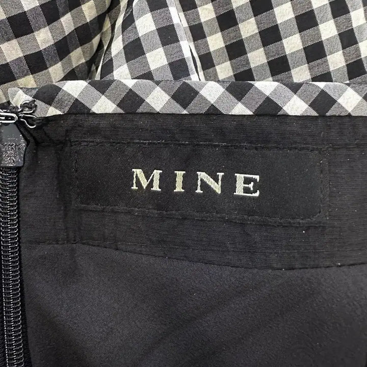 [BUNJANG] Mine Gingham Check Shirring Skirt / 한섬 마인 깅엄체크 셔링 스커트 판매합니다!
