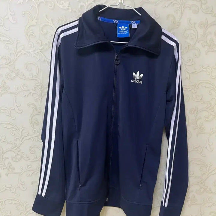 [BUNJANG] Adidas Three-Stripes Firebird Track Top Navy Jersey / 아디다스 삼선 트랙탑 파이어버드 네이비 져지