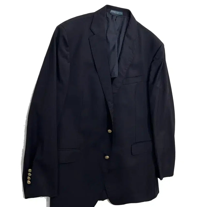 [BUNJANG] Polo Ralph Lauren Gold Button Navy Jacket / 폴로 금장 자켓