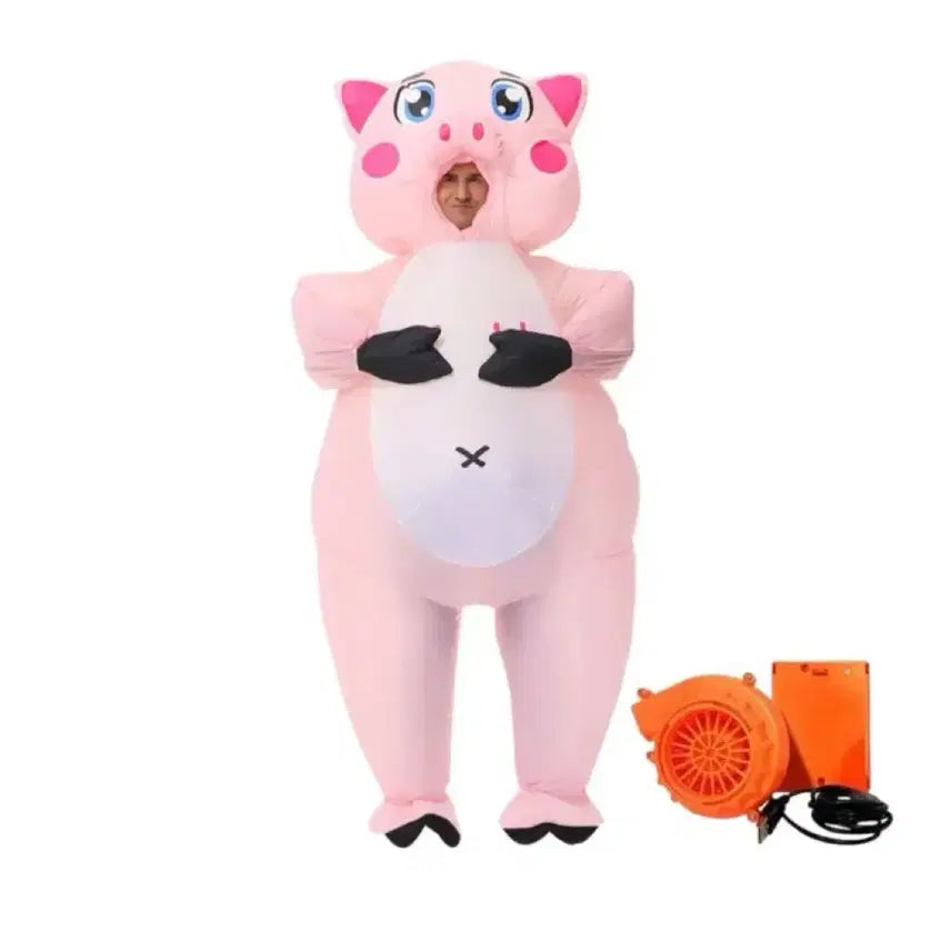 [BUNJANG] Pig Air Suit Costume Rental / 졸사, 졸업사진 돼지 에어슈트