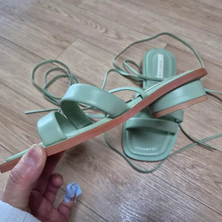[BUNJANG] MARYAM Mint Strap Sandals / MARYAM 샌들 민트 스트랩 슈즈