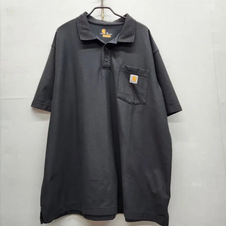 [BUNJANG] Carhartt One Pocket Logo Short Sleeve Polo Shirt XL / 칼하트 원포켓 로고 반팔카라 XL(2XL)