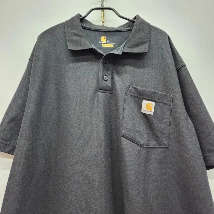 [BUNJANG] Carhartt One Pocket Logo Short Sleeve Polo Shirt XL / 칼하트 원포켓 로고 반팔카라 XL(2XL)