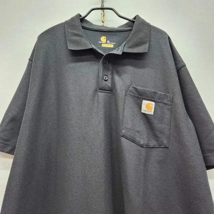 [BUNJANG] Carhartt One Pocket Logo Short Sleeve Polo Shirt XL / 칼하트 원포켓 로고 반팔카라 XL(2XL)