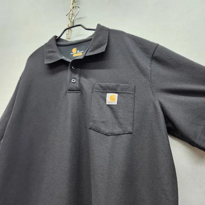 [BUNJANG] Carhartt One Pocket Logo Short Sleeve Polo Shirt XL / 칼하트 원포켓 로고 반팔카라 XL(2XL)