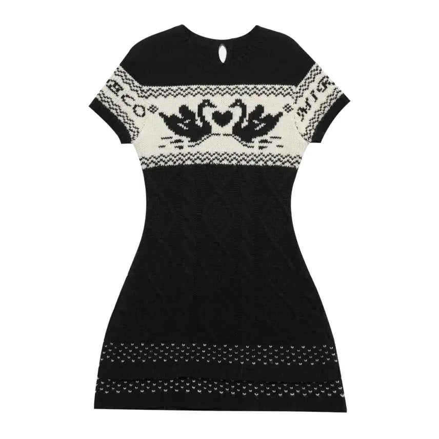 [BUNJANG] MIRE NORDIC KNIT OPS / (원가이하 미착용) 미레코 원피스 MIRE NORDIC KNIT OPS