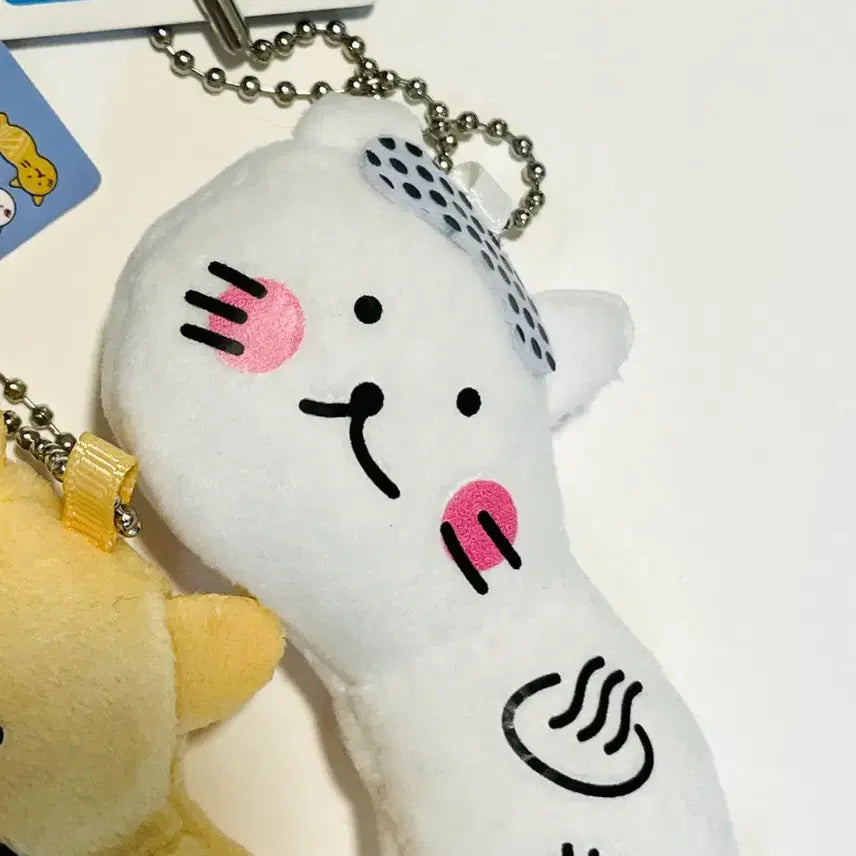 [BUNJANG] Shishamo Neko Plush Keychain New / 새상품) 시샤모네코 인형 키링