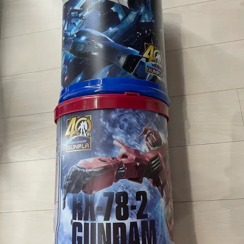 [BUNJANG] Bandai First Gundam Round Plastic Model Tin / 퍼스트건담 라운드 프라모델