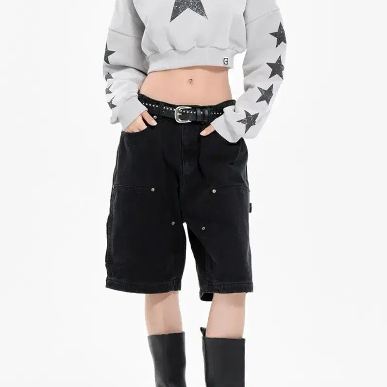 [BUNJANG] Extraordinary Crop Hoodie / 새상품 엑스트라오디너리 크롭 후드티