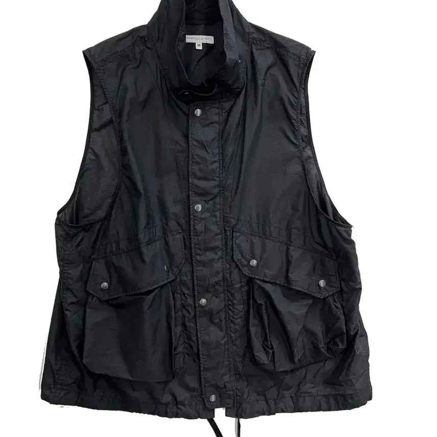 [BUNJANG] Engineered Garments Nylon Vest Black / 엔지니어드가먼츠 나일론 베스트