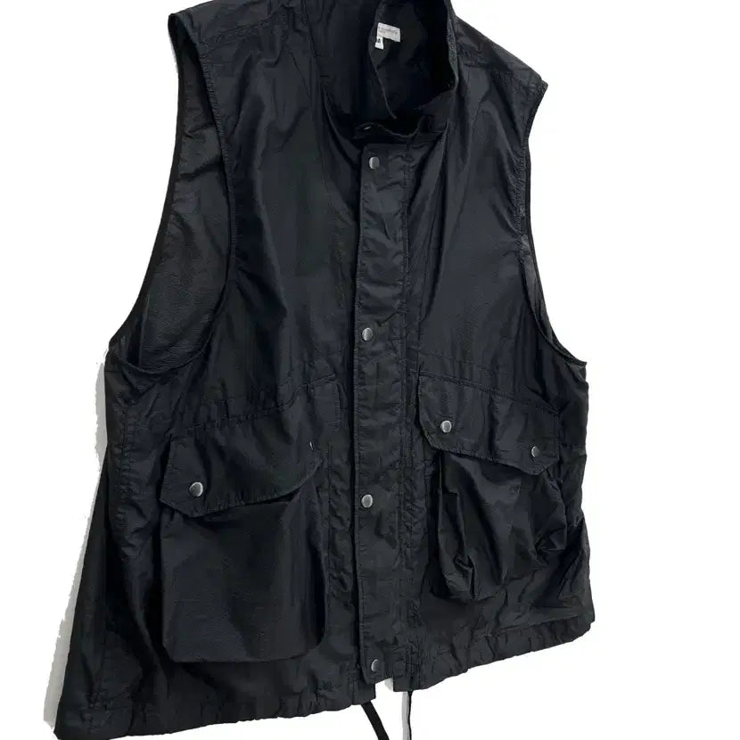 [BUNJANG] Engineered Garments Nylon Vest Black / 엔지니어드가먼츠 나일론 베스트