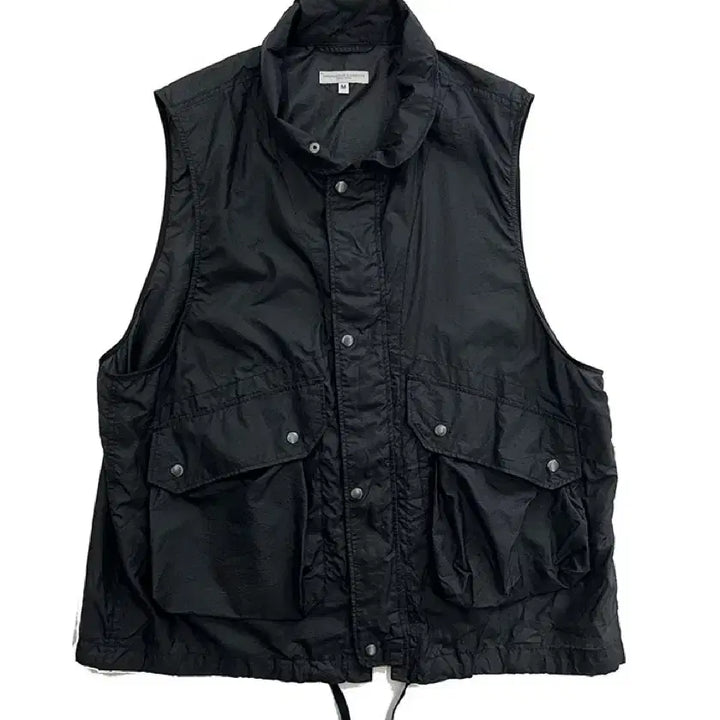 [BUNJANG] Engineered Garments Nylon Vest Black / 엔지니어드가먼츠 나일론 베스트