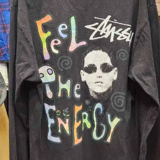 [BUNJANG] Stussy Black Long Sleeve T-Shirt / 스투시 블랙 긴팔 티셔츠